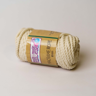 Macrame Rope tono natural