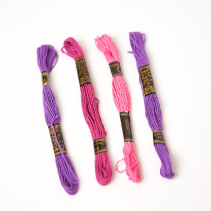 Hilos para bordar varios colores y marcas